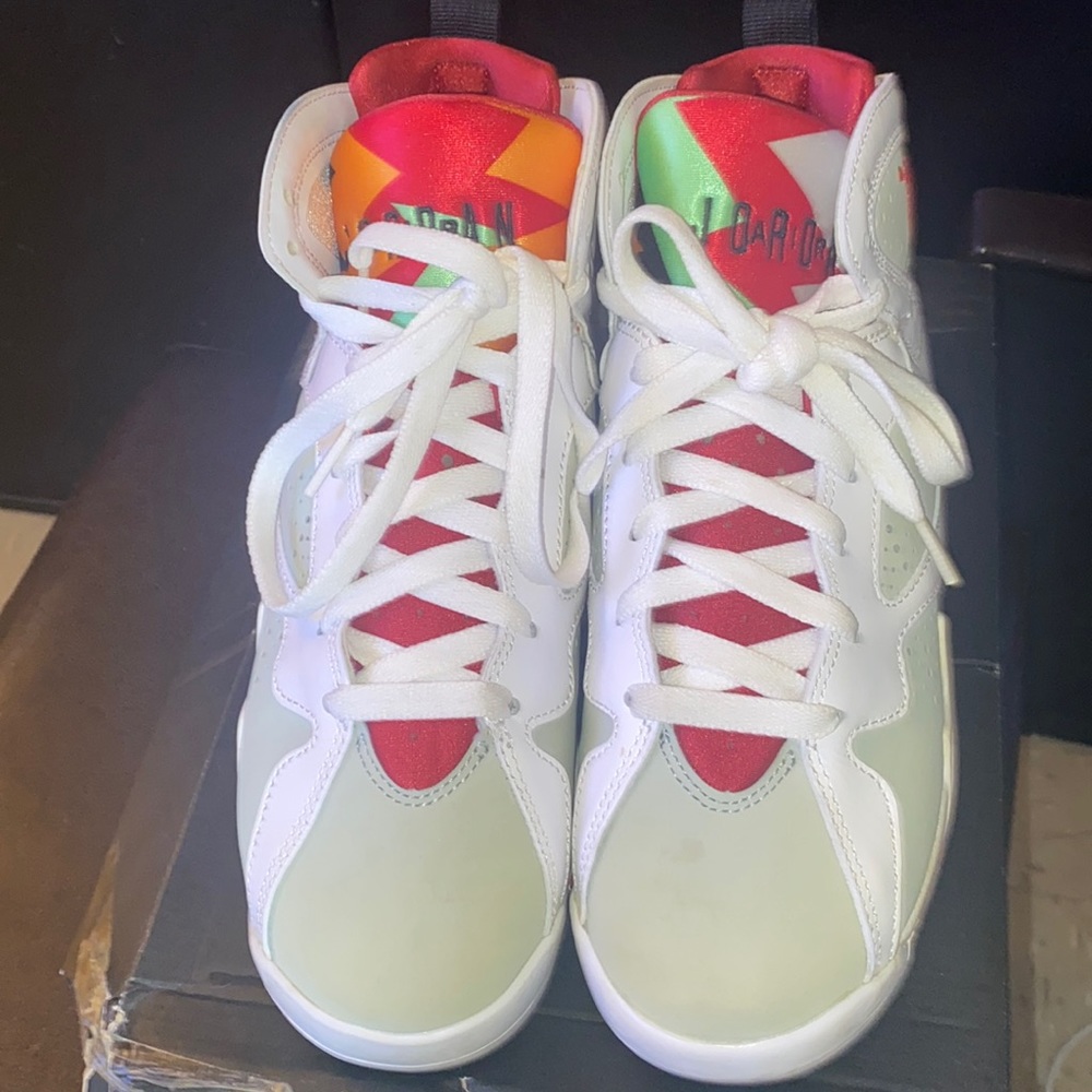 Jordan 7 hare size 5 100% authentic